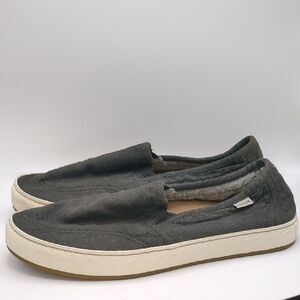 Men's Sanuk Tideline Hemp Slip-On Casual Sneaker Size 9